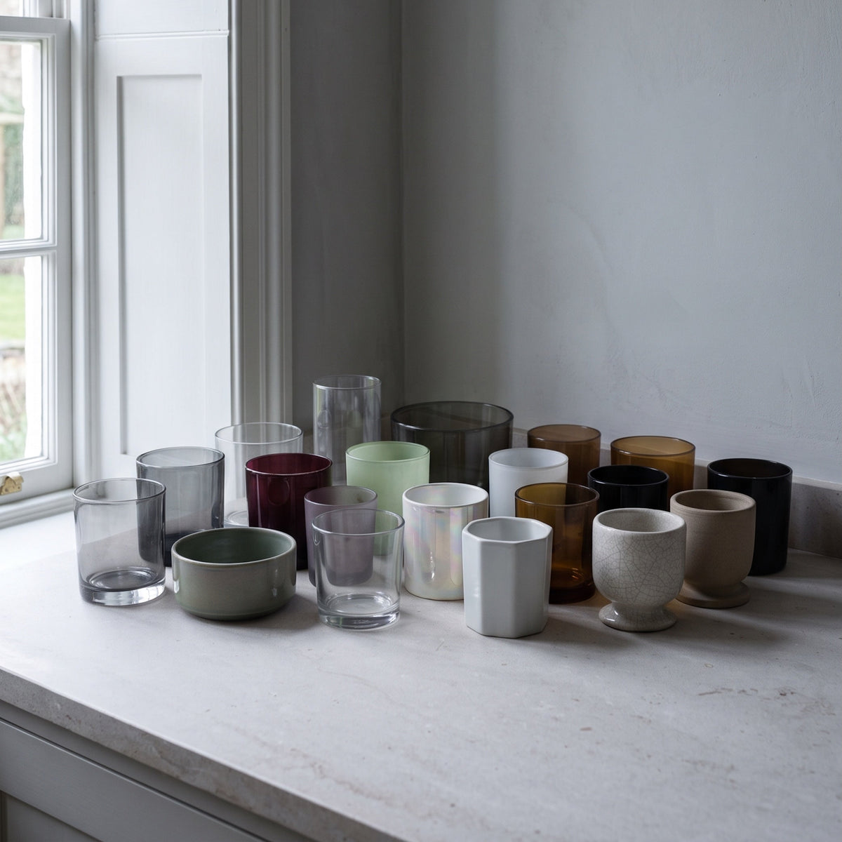 Refillable vs. regular candles