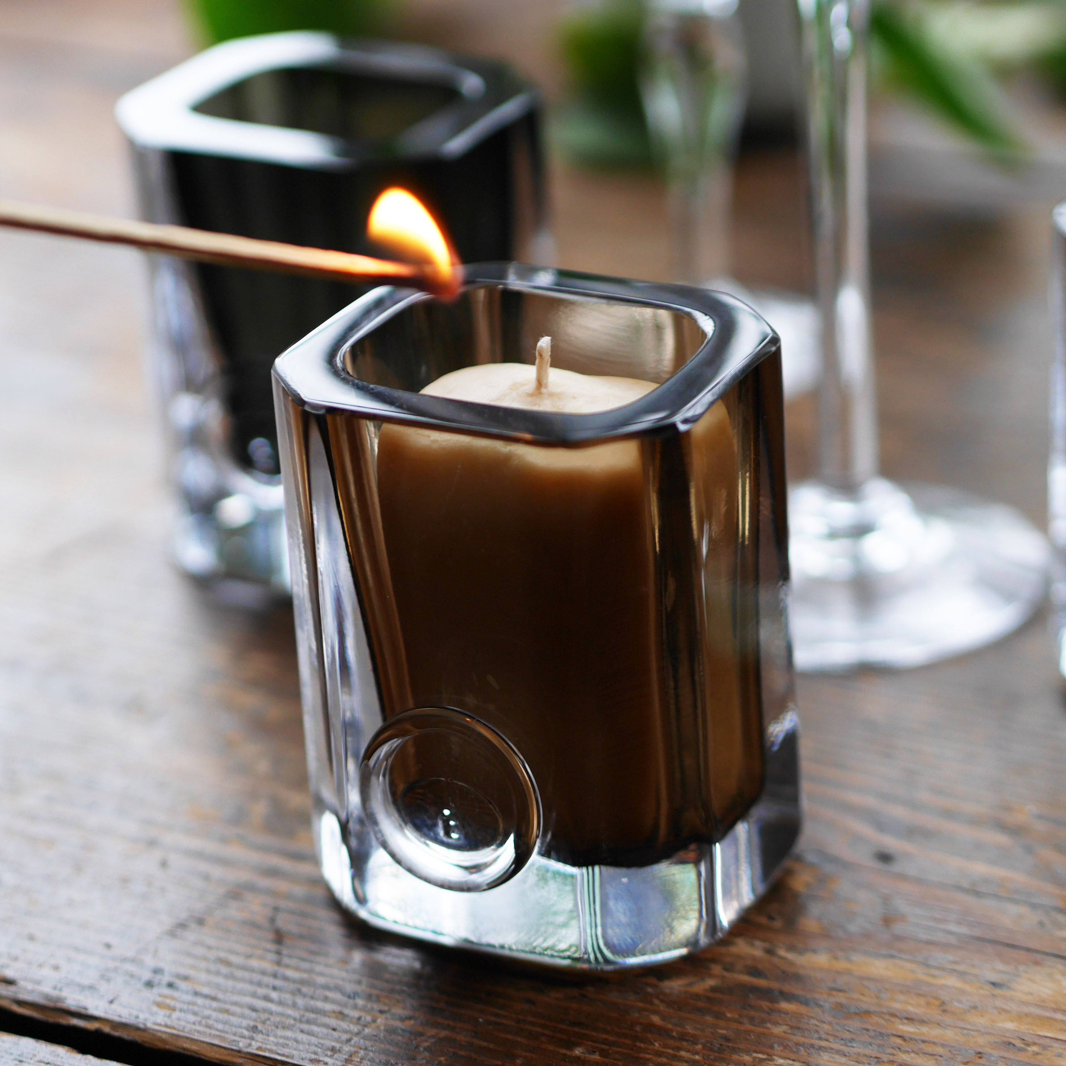 Perfumed candles for a hygge experience